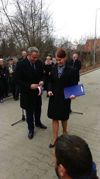 Oficjalnie otwarcie ulicy z udziałem Pana Prezydenta Rafała Bruskiego. 