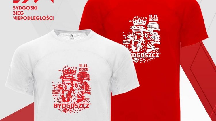 kliknij aby przeczytać pełną treść Bydgoski Bieg Niepodległości. Oto oficjalna koszulka