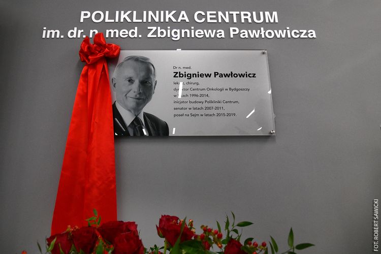 Dr Zbigniew Pawłowicz patronuje Poliklinice CO