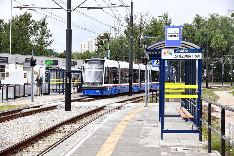 Modernizacja ul. Toruńskiej. Tory przy zajezdni gotowe. Raport nr 16