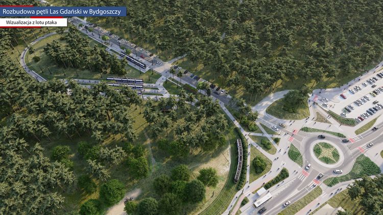 Rozbudowa pętli Las Gdański. Startują prace na ul. Rekreacyjnej. Raport nr 3