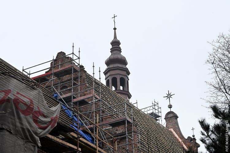 Kościół klarysek nabiera blasku