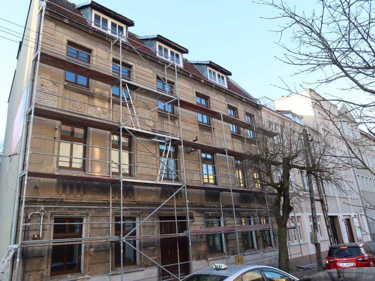 Szwederowska pierzeja pięknieje