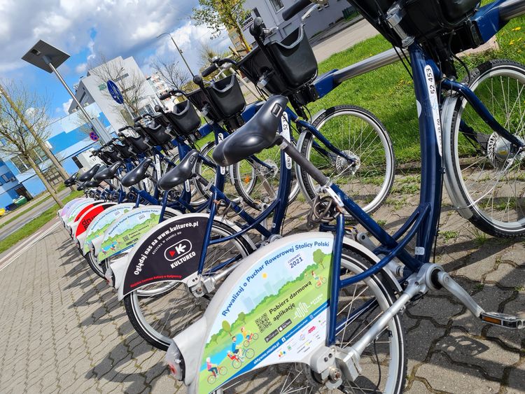 Nadjeżdża IV generacja  Bydgoskiego Roweru Aglomeracyjnego.