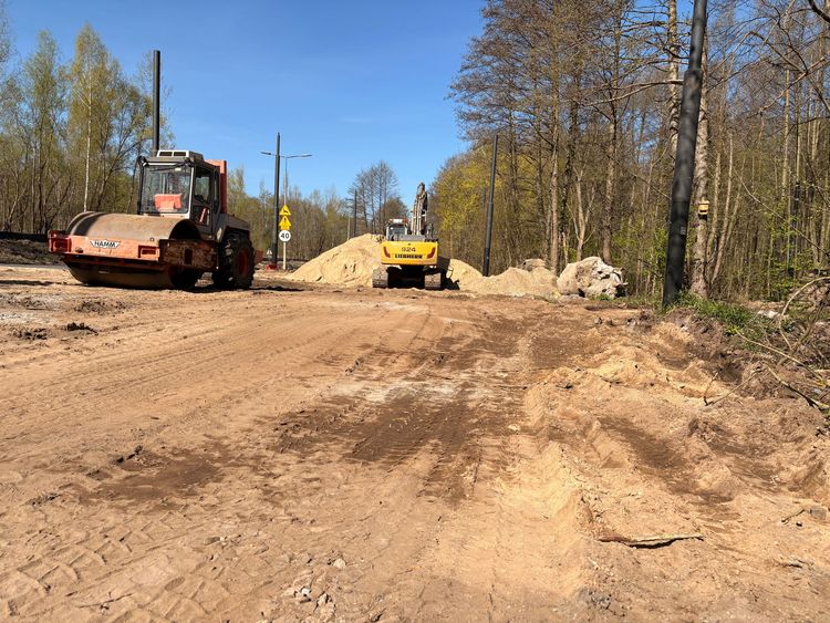 Rozbudowa ul. Toruńskiej. Dodatkowa pętla. Raport nr 14