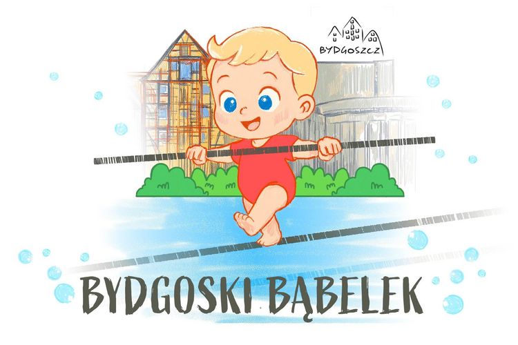 Nowe body z Bydgoskim Bąbelkiem dla najmłodszych mieszkańców