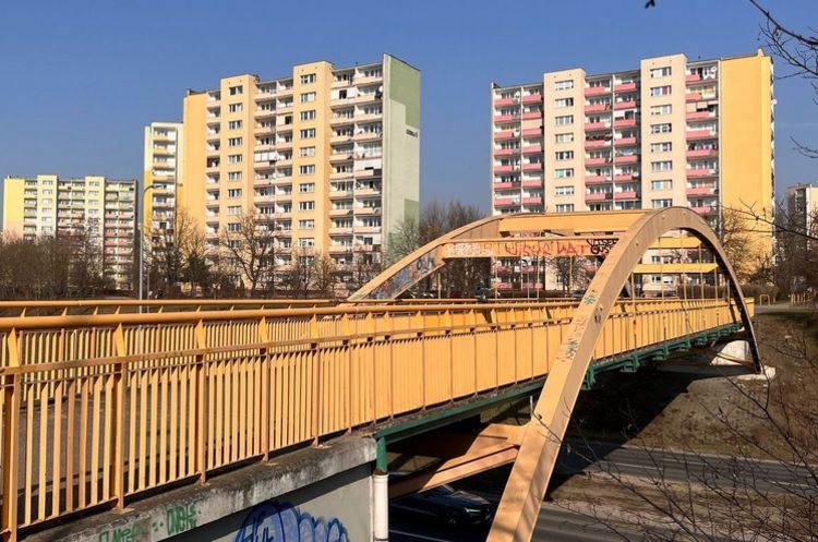 Kładka łącząca Wyżyny i Wzgórze Wolności będzie zamknięta