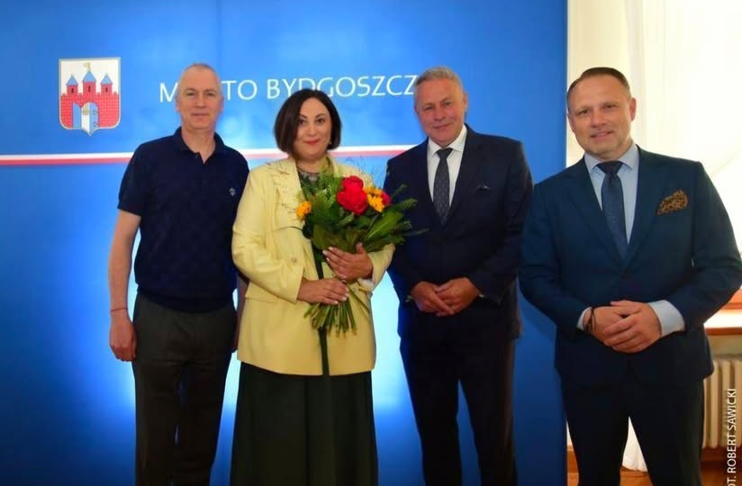 podczas spotkania w ratuszu