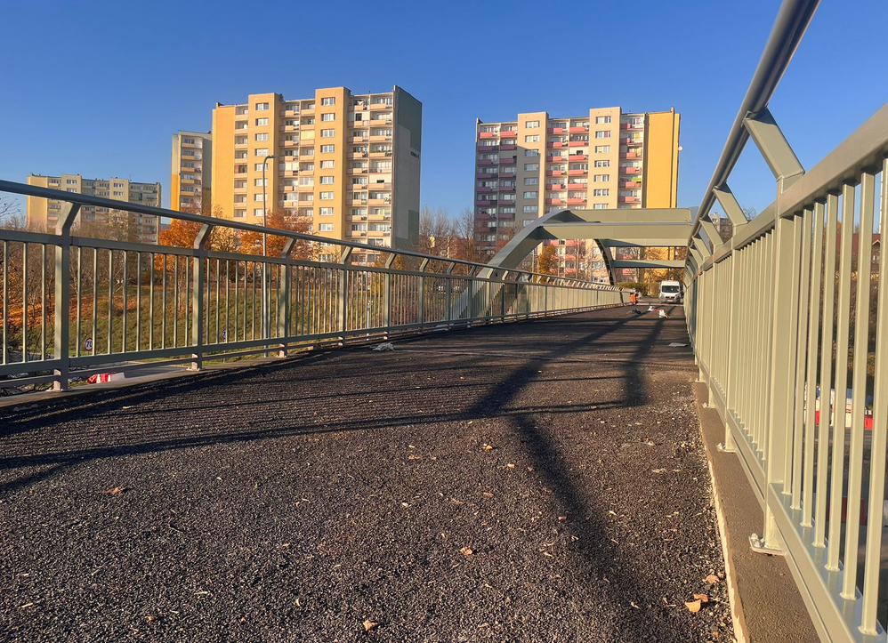 Wyżyny i Wzgórze Wolności znów łączy kładka