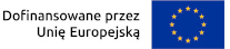 napis 'Unia Europejska' oraz flaga Unii Euopejskiej