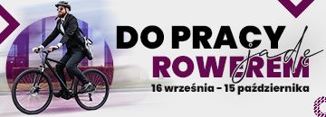 rowerzysta na jasnym tle